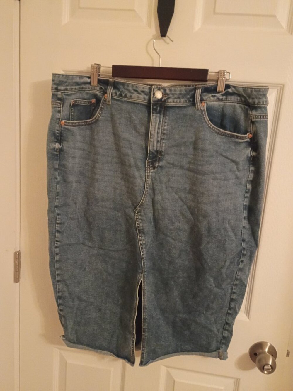 Addition Elle Denim Skirt Size 24
